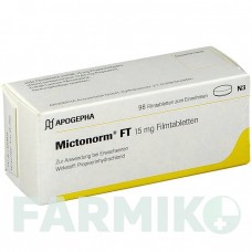 МИКТОНОРМ (MICTONORM) таблетки 98 шт - Пропиверин APOGEPHA