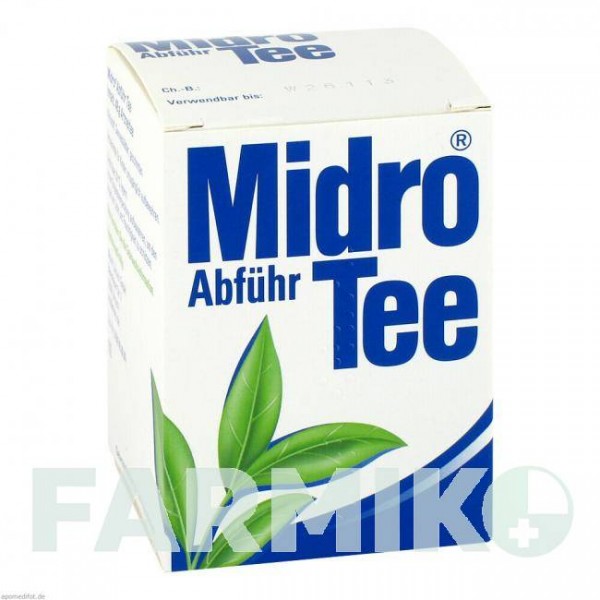 МИДРО (MIDRO) чай 48 г - Сеннозиды MIDRO LORRACH