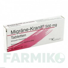 МИГРЕНЕ КРАНИТ (MIGRANE KRANIT) 500 мг таблетки 20 шт - Феназон HERMES
