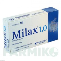 МІЛАКС (MILAX) 1,0 супозиторії 10 шт - Гліцерин BERLIN-CHEMIE