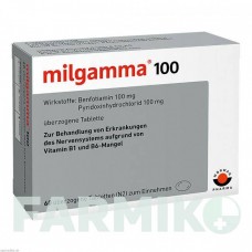 МИЛЬГАММА (MILGAMMA) 100 мг таблетки 60 шт - Бенфотиамин, Другое WORWAG PHARMA