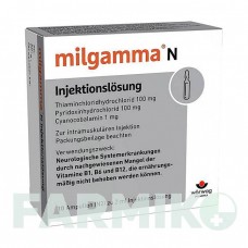 МИЛЬГАММА (MILGAMMA) ампулы 10x2 мл - Витамины WORWAG PHARMA