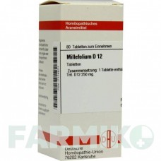 МИЛЛЕФОЛИУМ (MILLEFOLIUM) D 12 таблетки 80 шт - Гомеопатия DHU