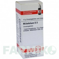 МИЛЛЕФОЛИУМ (MILLEFOLIUM) D 3 глобули 10 г - Гомеопатия DHU