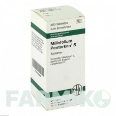МИЛЛЕФОЛИУМ ПЕНТАРКАН (MILLEFOLIUM PENTARKAN) таблетки 200 шт - Гомеопатия DHU