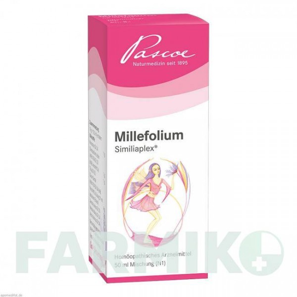 МИЛЛЕФОЛИУМ СИМИЛИАПЛЕКС (MILLEFOLIUM SIMILIAPLEX) капли 50 мл - Гомеопатия PASCOE