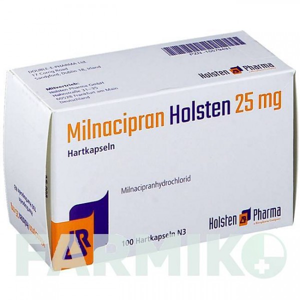 МІЛНАЦИПРАН (MILNACIPRAN) 25 мг капсули 20 шт - Мілнаципран HOLSTEN PHARMA