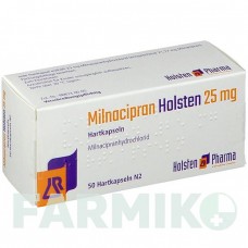 МІЛНАЦИПРАН (MILNACIPRAN) 25 мг капсули 50 шт - Мілнаципран HOLSTEN PHARMA