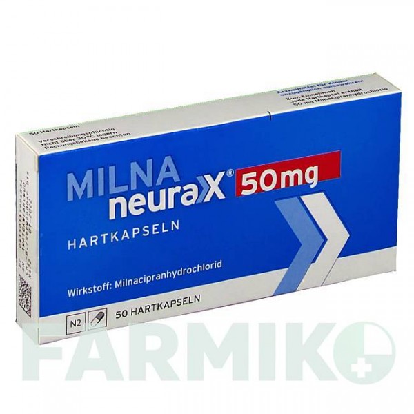 МІЛНАНЕВРАКС (MILNANEURAX) 50 мг капсули 50 шт - Мілнаципран NEURAXPHARM