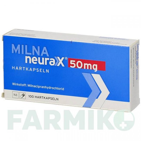 МИЛНАНЕВРАКС (MILNANEURAX) 50 мг капсулы 100 шт - Милнаципран NEURAXPHARM