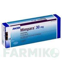 МІМПАРА (MIMPARA) 30 мг таблетки 28 шт - Цинакальцет AMGEN