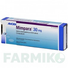 МИМПАРА (MIMPARA) 30 мг таблетки 28 шт - Цинакальцет EMRA-MED