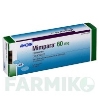 МИМПАРА (MIMPARA) 60 мг таблетки 28 шт - Цинакальцет AMGEN
