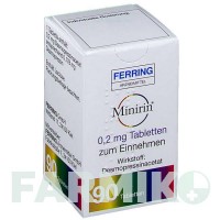 МІНІРИН (MINIRIN) 0,2 мг таблетки 90 шт - Десмопресин FERRING