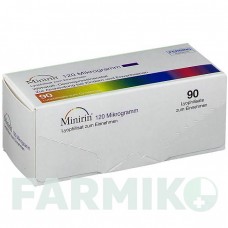 МІНІРИН (MINIRIN) 120 мкг таблетки 90 шт - Десмопресин FERRING