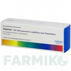 МІНІРИН (MINIRIN) 120 мкг таблетки 90 шт - Десмопресин KOHLPHARMA