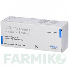 МІНІРИН (MINIRIN) 240 мкг таблетки 90 шт - Десмопресин ABACUS MEDICINE