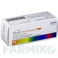 МИНИРИН (MINIRIN) 240 мкг таблетки 30 шт - Десмопрессин FERRING