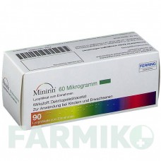 МИНИРИН (MINIRIN) 60 мкг таблетки 90 шт - Десмопрессин FERRING