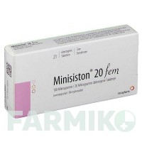 МІНІЗИСТОН (MINISISTON) 20 таблетки 1x21 шт - Левоноргестрел, Етинілестрадіол JENAPHARM