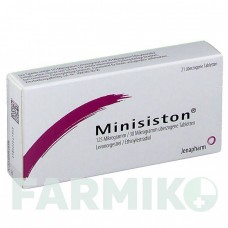 МИНИЗИСТОН (MINISISTON) таблетки 21 шт - Левоноргестрел, Этинилэстрадиол JENAPHARM
