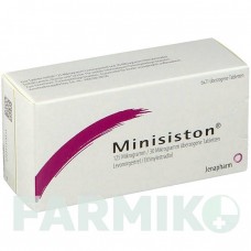 МИНИЗИСТОН (MINISISTON) таблетки 6x21 шт - Левоноргестрел, Этинилэстрадиол JENAPHARM