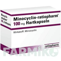 МИНОЦИКЛИН (MINOCYCLIN) 100 мг капсулы 10 шт - Миноциклин RATIOPHARM