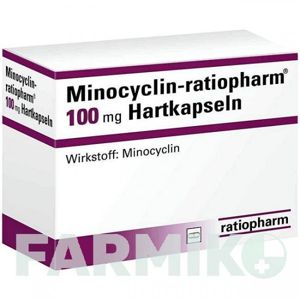 МИНОЦИКЛИН (MINOCYCLIN) 100 мг капсулы 10 шт - Миноциклин RATIOPHARM