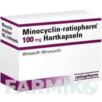 МИНОЦИКЛИН (MINOCYCLIN) 100 мг капсулы 20 шт - Миноциклин RATIOPHARM