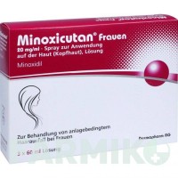 МІНОКСИКУТАН (MINOXICUTAN) 20 мг/мл розчин 3x60 мл - Міноксидил DERMAPHARM