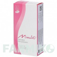 МИНУЛЕТ (MINULET) таблетки 6x21 шт - Гестоден, Этинилэстрадиол EMRA-MED