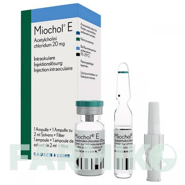 МИОХОЛ (MIOCHOL) порошок 1 шт - Ацетилхолин DR.GERHARD MANN
