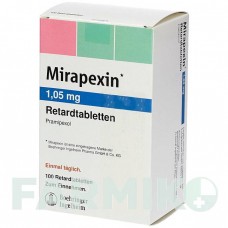 МИРАПЕКСИН (MIRAPEXIN) 1,05 мг таблетки 100 шт - Прамипексол KOHLPHARMA
