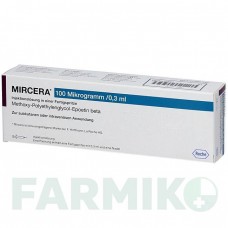 МИРЦЕРА (MIRCERA) 100 мкг/0,3 мл шприци 1 шт - Метокси-полиэтиленгликоль-эпоэтин бета MEDICOPHARM