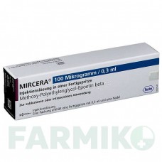 МИРЦЕРА (MIRCERA) 100 мкг/0,3 мл раствор 1 шт - Метокси-полиэтиленгликоль-эпоэтин бета ROCHE
