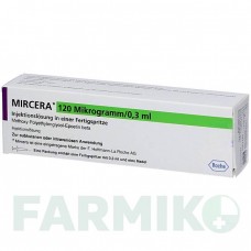 МИРЦЕРА (MIRCERA) 120 мкг/0,3 мл раствор 1 шт - Метокси-полиэтиленгликоль-эпоэтин бета KOHLPHARMA