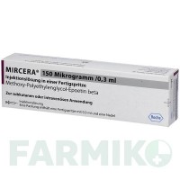 МИРЦЕРА (MIRCERA) 150 мкг/0,3 мл шприци 1 шт - Метокси-полиэтиленгликоль-эпоэтин бета ABACUS MEDICINE