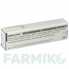 МИРЦЕРА (MIRCERA) 150 мкг/0,3 мл шприци 1 шт - Метокси-полиэтиленгликоль-эпоэтин бета EMRA-MED