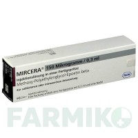 МИРЦЕРА (MIRCERA) 150 мкг/0,3 мл розчин 1 шт - Метокси-поліетиленгліколь-епоетин бета ROCHE