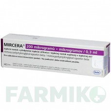 МИРЦЕРА (MIRCERA) 200 мкг/0,3 мл шприци 1 шт - Метокси-полиэтиленгликоль-эпоэтин бета HAEMATO PHARM