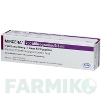 МИРЦЕРА (MIRCERA) 200 мкг/0,3 мл розчин 1 шт - Метокси-поліетиленгліколь-епоетин бета ORIFARM