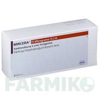 МИРЦЕРА (MIRCERA) 75 мкг/0,3 мл шприци 3 шт - Метокси-поліетиленгліколь-епоетин бета CC PHARMA