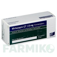 МІРТАЗАПІН (MIRTAZAPIN) 15 мг таблетки 50 шт - Міртазапін ABZ PHARMA