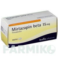 МИРТАЗАПИН (MIRTAZAPIN) 15 мг таблетки 20 шт - Миртазапин BETAPHARM