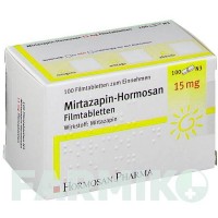 МІРТАЗАПІН (MIRTAZAPIN) 15 мг таблетки 100 шт - Міртазапін HORMOSAN PHARMA