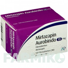 МІРТАЗАПІН (MIRTAZAPIN) 15 мг таблетки 100 шт - Міртазапін PUREN PHARMA