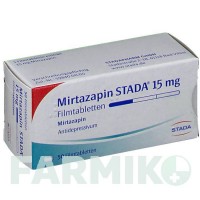 МІРТАЗАПІН (MIRTAZAPIN) 15 мг таблетки 50 шт - Міртазапін STADAPHARM