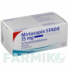 МІРТАЗАПІН (MIRTAZAPIN) 15 мг таблетки 96 шт - Міртазапін STADAPHARM