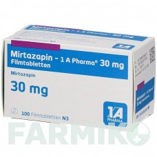 МИРТАЗАПИН (MIRTAZAPIN) 30 мг таблетки 100 шт - Миртазапин 1 A PHARMA