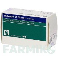 МИРТАЗАПИН (MIRTAZAPIN) 30 мг таблетки 100 шт - Миртазапин ABZ PHARMA
